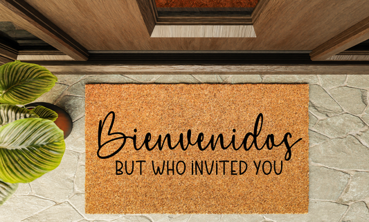 Chingona Door Mat | Funny Latina Welcome Mat | Feisty Home Entry Decor