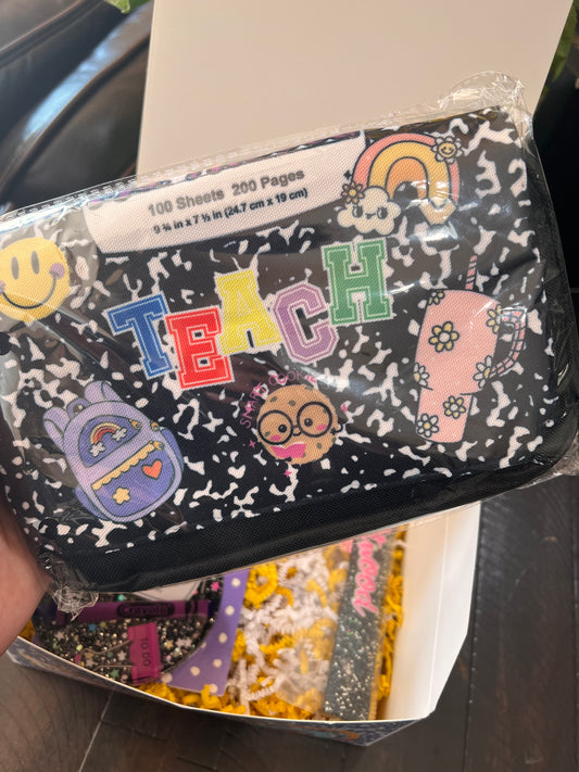 Composition Book Style Pencil Bag (Large)