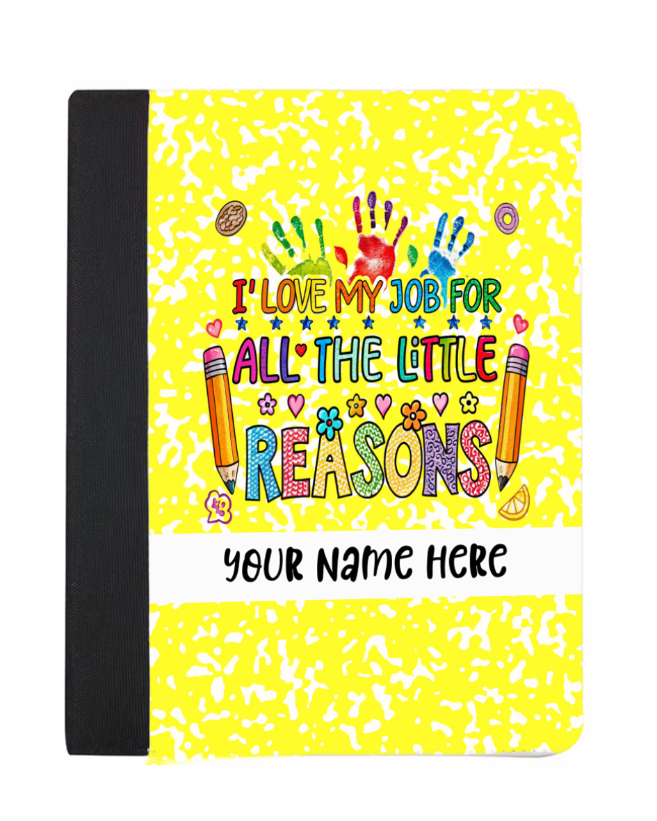 Custom Notepad Portfolio